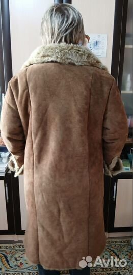 Дублёнка женская тёплая 52-54