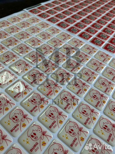 3D стикеры на заказ для логотипов и брендинга