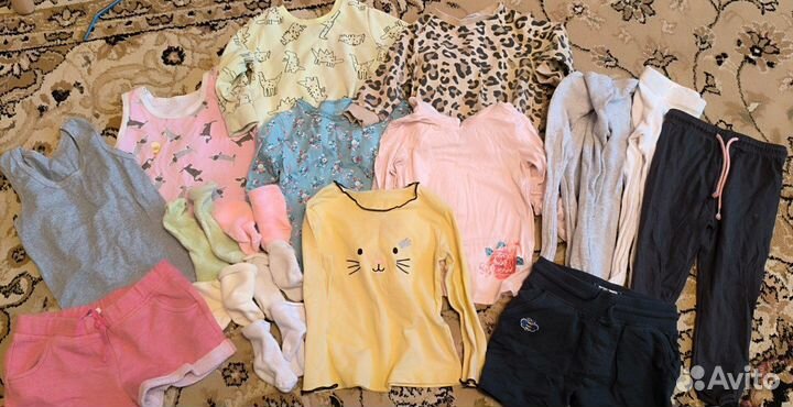 Детская одежда для девочек пакетом