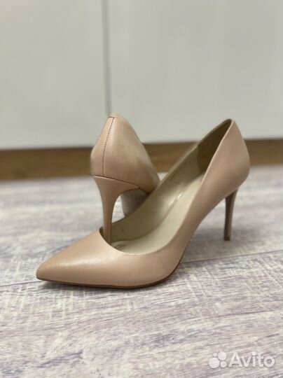 Туфли лодочки натуральная кожа