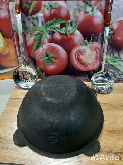 Казан чугунный узбекский