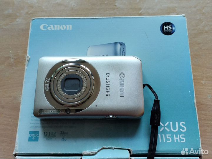 Компактный фотоаппарат Canon Ixus 115 HS