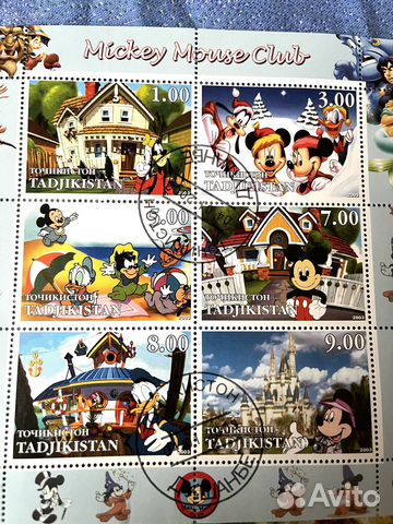 Марки Walt Disney