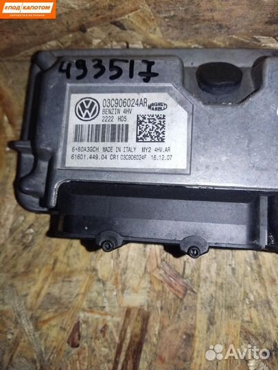 Блок управления двигателем Volkswagen 03C906024AR
