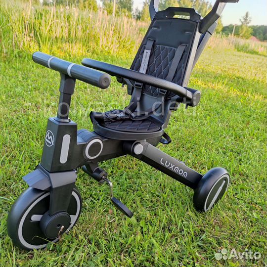 Складной велосипед Luxmom 368 черный