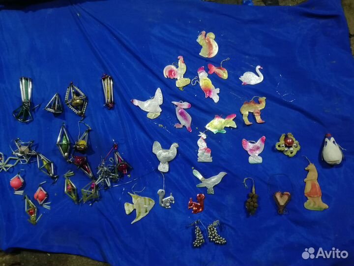 Елочные игрушки СССР
