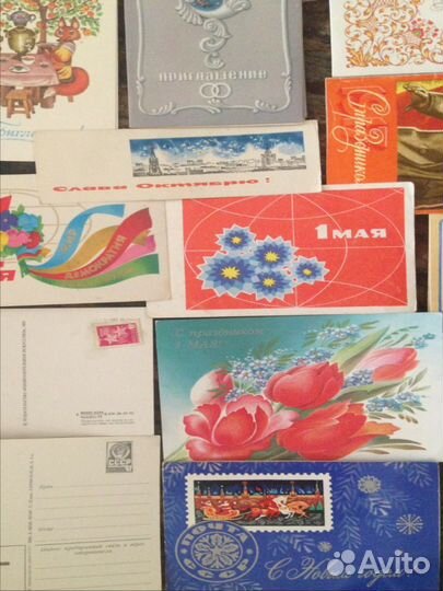 Новые. Советские открытки 70-80 е годы. СССР