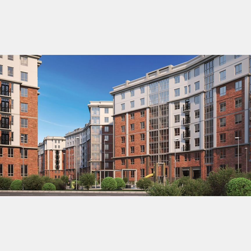 2-к. квартира, 51,5 м², 6/8 эт.