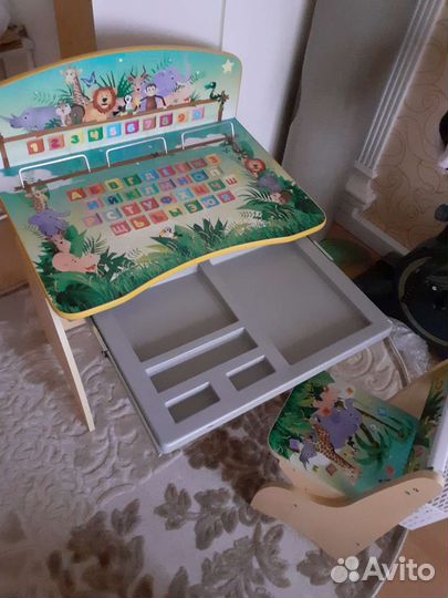 Растущ парта от1г до 3кл.Торг