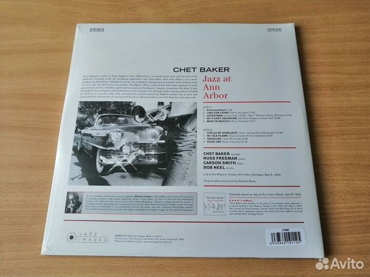 LP Chet Baker 