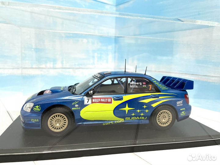 Модель Subaru Impreza WRC S7 2001 1:24 металл