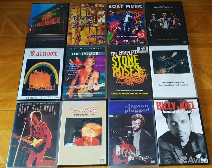 DVD фильмы и музыка