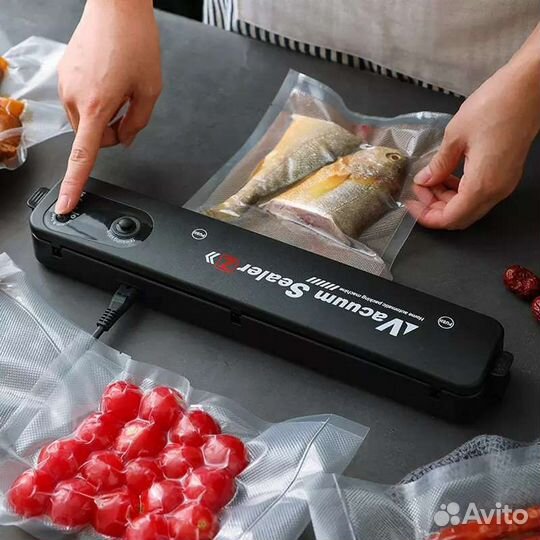 Вакуумный упаковщик продуктов. Новый