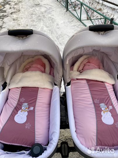 Зимний конверт в коляску