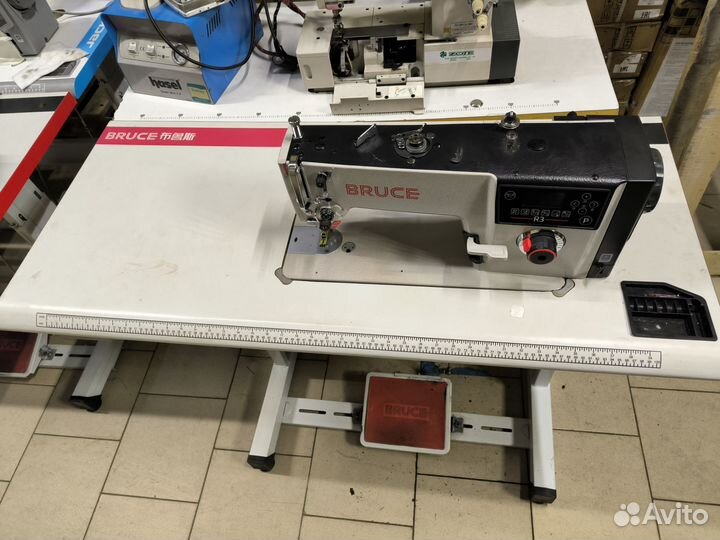 С обрезкой нити Bruce R3 швейная машина автомат