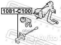 Цилиндр сцепления главный Febest 96625628