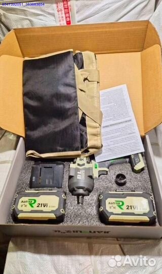 Аккумуляторный гайковерт JianRui 1280 оригинал (Арт.58262)