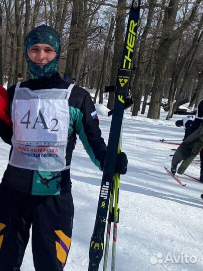 Лыжи беговые fisher speedmax 3D