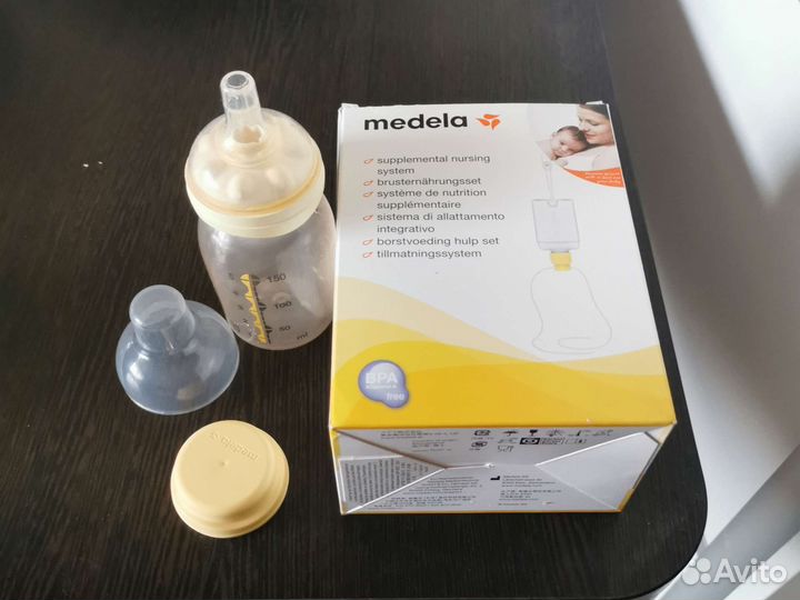 Дополнительная система для кормления medela