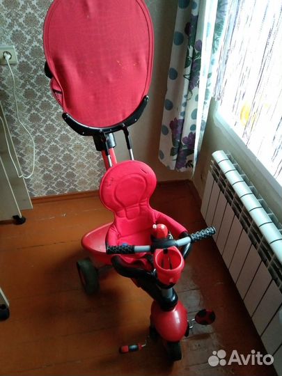 Велосипед детский трёхколёсный, трансформер