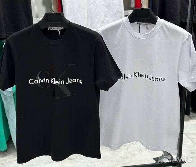 Футболка Calvin Klein jeans. Люкс. Модель 2024г