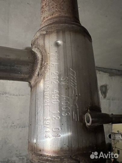 Оригинальная выхлопная система Mercedes-Benz AMG