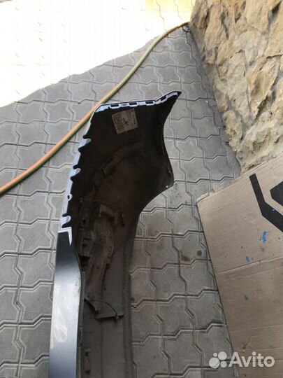 Задний бампер на опель астра H хэтчбек