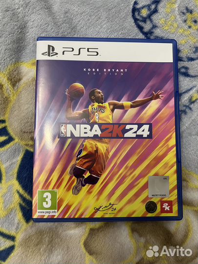 Диск на PS5 NBA 2k24