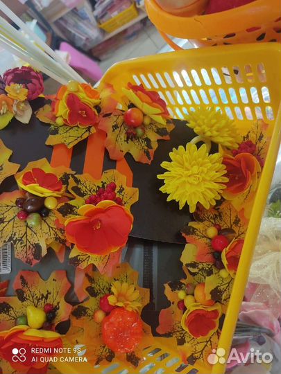 Ободок и заколки