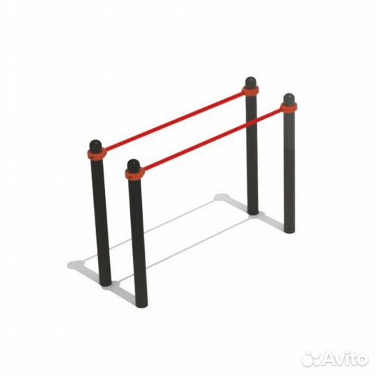 Брусья круглый профиль A16062