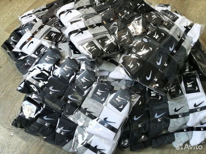 Высокие носки nike adidas