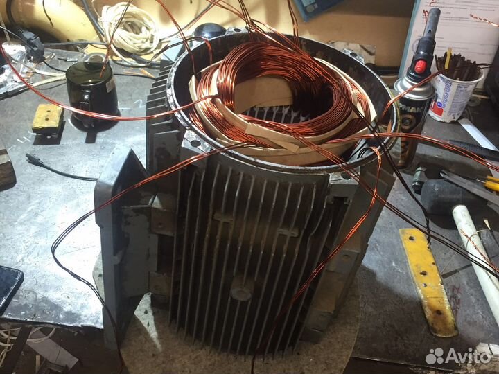 Ремонт асинхронных и синхронных электродвигателей