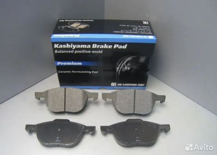 Тормозные колодки передние mazda3bk