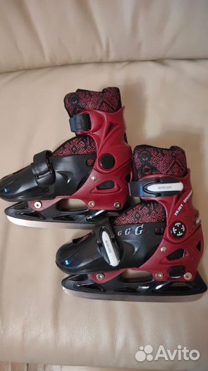 Коньки для всей семьи, р-ры 41, 29-32, 34-37