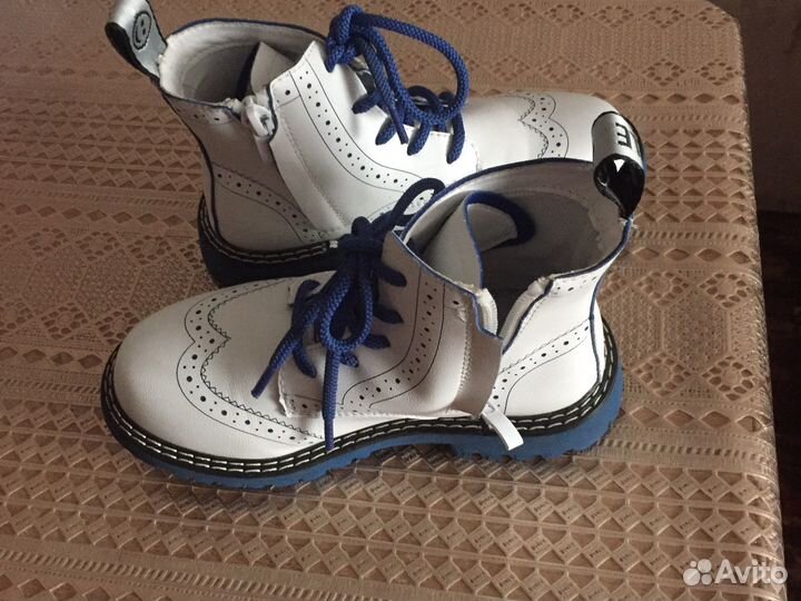 Ботинки демисезонные для девочки 29 размер