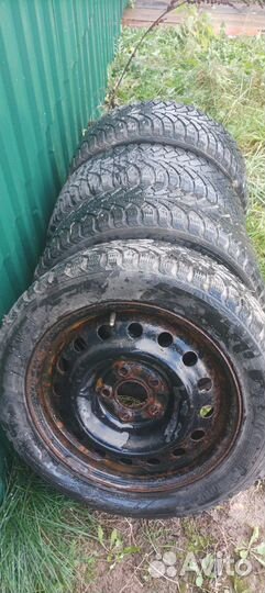 Зимняя резина Нокиан хакапеллита на дисках