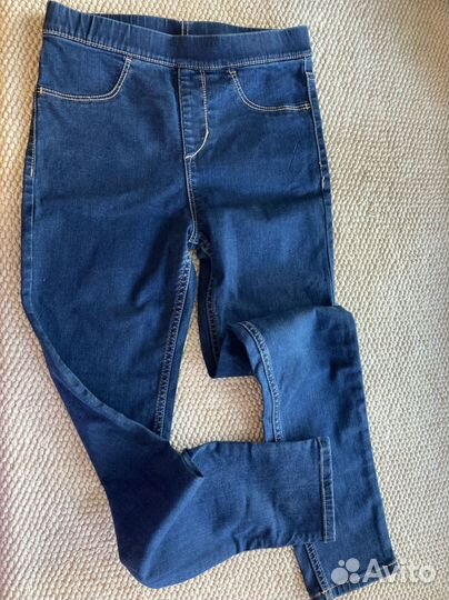 Джинсы-леггинсы H&M 140
