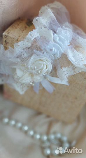 Подвязка свадебная на ногу.Новая.В ассортименте