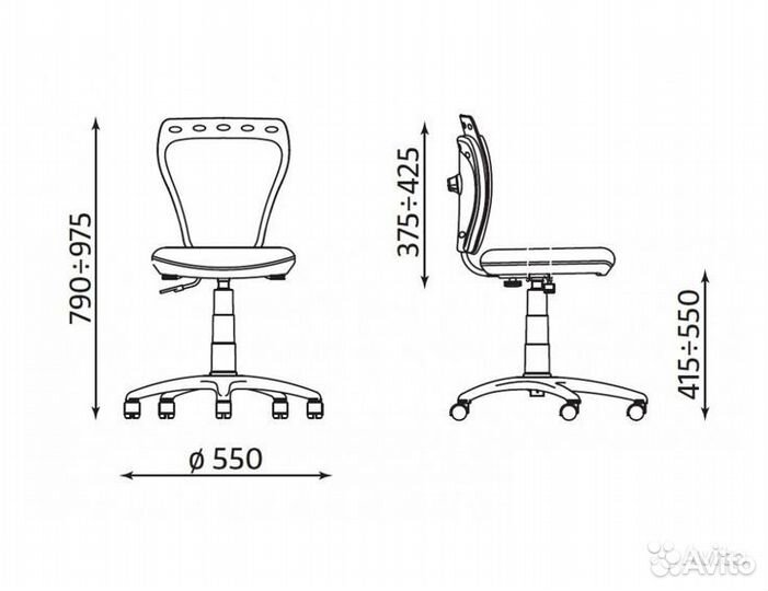 Детское кресло Министиль