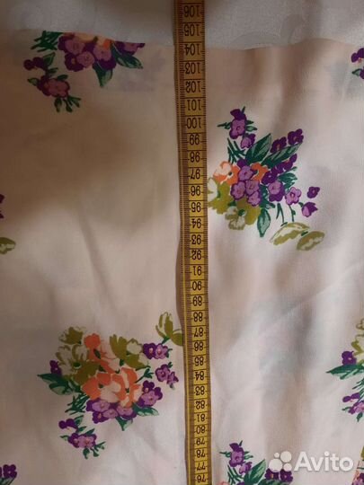 Платье из крепдешина СССР