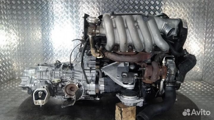 Двигатель AAT Audi 100 C4 2.5л дизель+мкпп