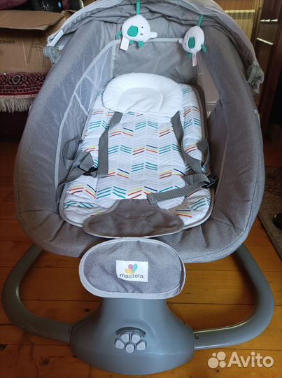 Детские качели шезлонг для новорожденных