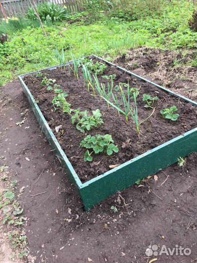Грядки металлические