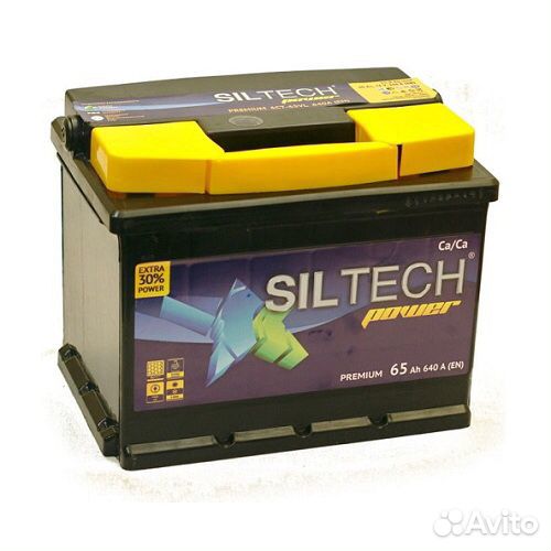 Аккумулятор siltech 65а/ч п.п. беспл.Доставка