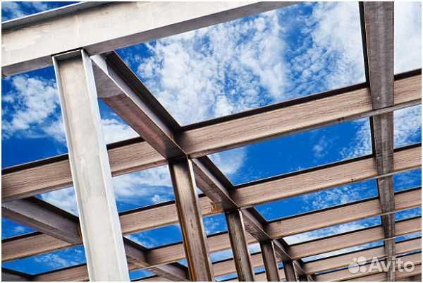 Колонны, балки, перекрытия, швеллеры, фермы