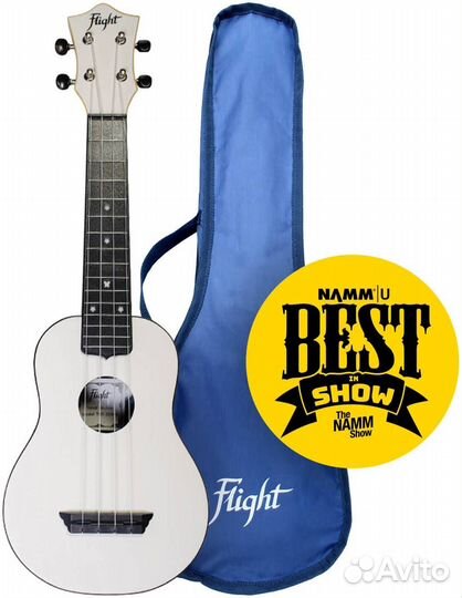 Flight TUS-35 WH - Укулеле сопрано