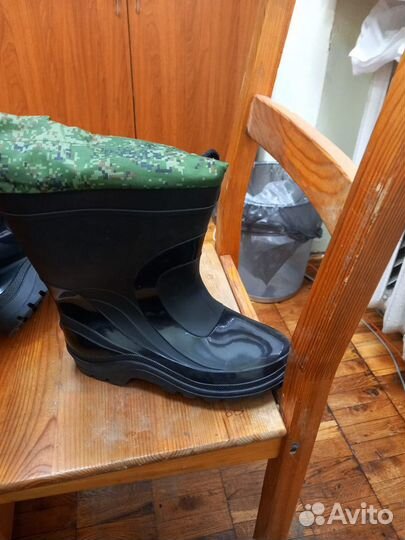 Сапоги резиновые, рабочие пвх
