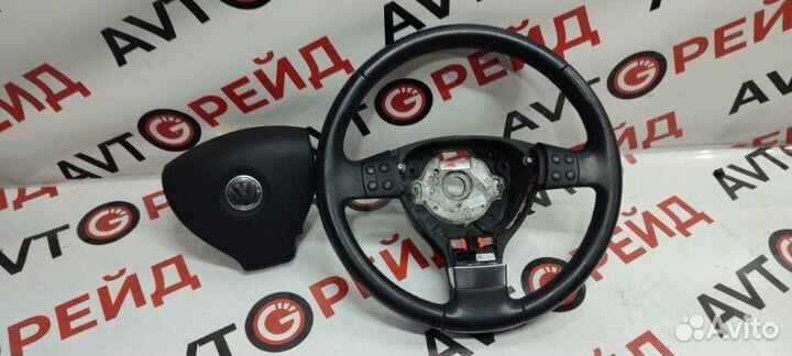 Руль с подушкой безопастности Volkswagen Tiguan