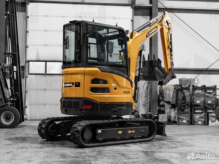 Мини-экскаватор Zauberg EX-27Y, 2024