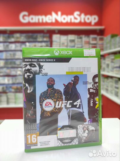 UFC 4 для Xbox One, series X